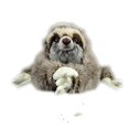 thumbnail image 3 of Peluche de pereza de tres dedos, Animal de peluche de la vida Real, Folivora, juguete de Paloma, regalos Premium, 35 cm, 3 of 4