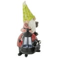 thumbnail image 4 of Northlight 12.25" Solar LED Lighted Gnome and Ladybug Outdoor Garden Statue, 4 of 5