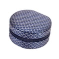 thumbnail image 2 of Estuche organizador para joyas jinwen caja de almacenamiento acolchado suave Azul oscuro, 2 of 8
