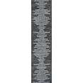 thumbnail image 3 of JONATHAN Y SANTA MONICA 2 x 10 Runner Rug, Zolak Berber Stripe Geometric - Black/Ivory, SMB124E-210, 3 of 11