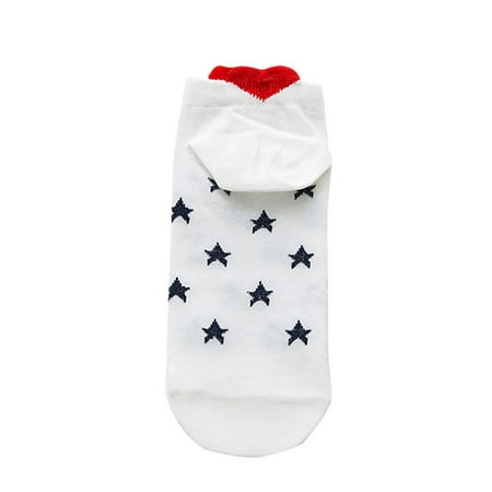 

Socks for Women 1 PairsWomen Men Socks Casual Work Heart-shaped Cotton Love Fashion Sock Comfortable