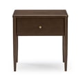thumbnail image 6 of Harbor 1 Drawer Nightstand, Walnut, 6 of 9