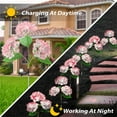 thumbnail image 5 of Yonrjhukm Solar Garden Stake Lights, Wireless Landscaping Lights, Color Changing Decorative Lighting, Waterproof Outdoor LED Lights for Yard, Garden, Flowerbed, Easy Installation, Energy Efficient, 5 of 7