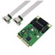 thumbnail image 1 of Mini PCI-E to 2port Network Card 1000Mbps Gigabit Ethernet 10/100/1000M RJ45 LAN Network Adapter for Computer PC, 1 of 5