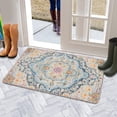 thumbnail image 5 of Boho Retro Light Orange Carpet Door Mat 30 X 17 Inch Welcome Doormat Indoor Outdoor Entrance Floor Mat Non Slip Spring Summer Decor Rubber Mats, 5 of 6