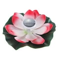 thumbnail image 1 of Lampe de Nuit Résistante à l'Eau IP65 de Couleur Changeante de Couleur RGB de Lotus à Énergie Solaire, 1 of 3