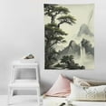 thumbnail image 4 of JEUXUS   Landscape Painting ,Wall Art Black and White for Living Room Bedroom,Chinese traditional Ink Decor,Posters and Prints,, 4 of 7