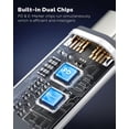 thumbnail image 3 of MoKo 4Pack Lightn-ing Female to USB C Male Adapter Compatible with iPhone 17/15/16 Pro/16 Pro Max/Plus/iPad Pro/Air/Galaxy-NOT for Audio/OTG,ONLY for Charging/Data Sync, 3 of 8