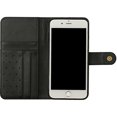 thumbnail image 5 of Kaleidio Case For iPhone 8 Plus, iPhone 7 Plus [Retro Wallet] PU Leather Flip [Card Slot][Foldable Stand Feature] Hybrid Cover [Black], 5 of 5