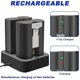 thumbnail image 3 of Batería de repuesto de 6040 mAh y 3,65 V con cargador para Ring Doorbell, 3 of 6