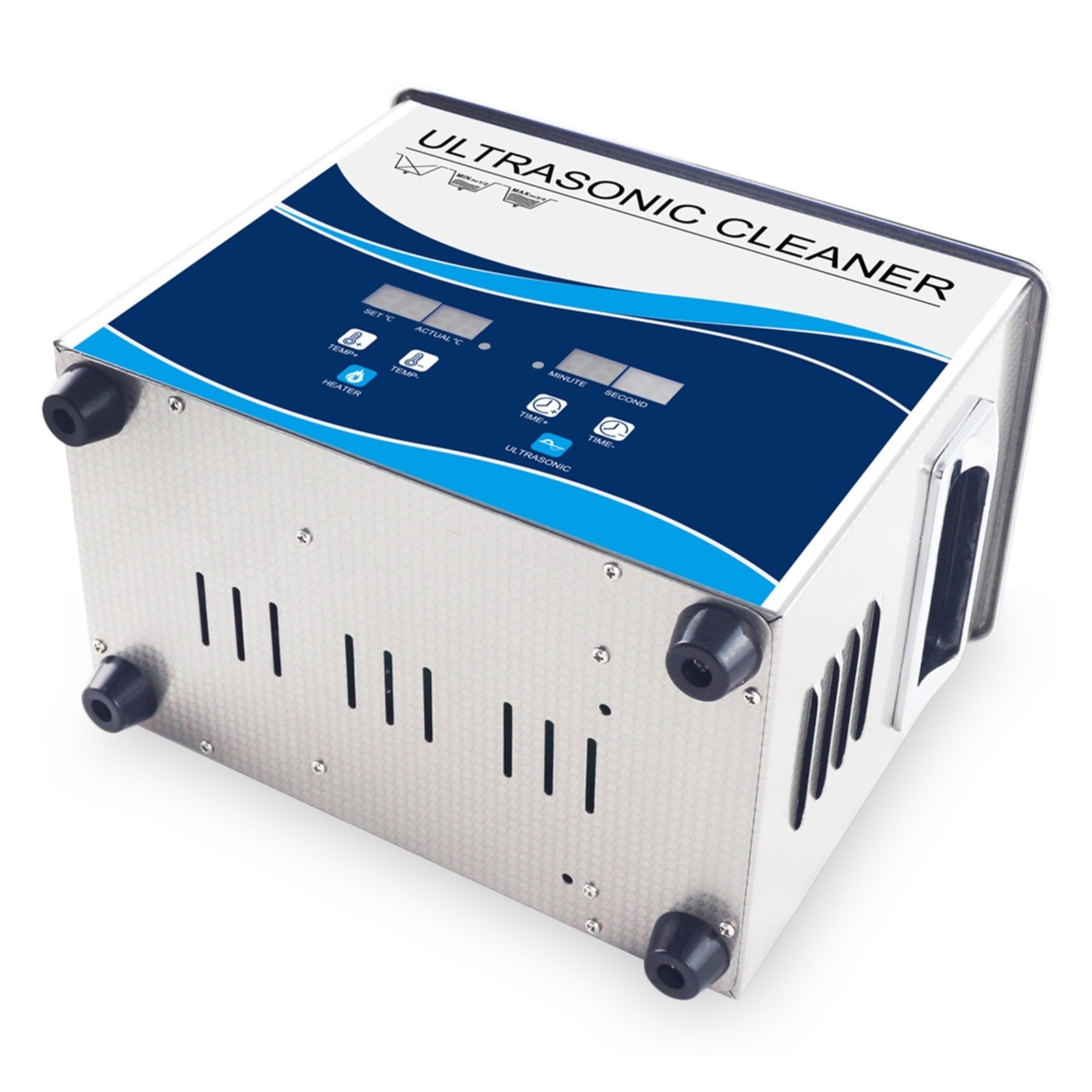 Digital Ultrasonic Cleaner 3.2L 180W Degas Stainless Bath 40KHZ Timer Heater Adjustable Household Ultrasound Washer Dental Tools ,Strong Cleaning