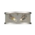thumbnail image 6 of Golden Lighting 3168-Fm11 Channing 2 Light 11" Wide Flush Mount Drum Ceiling Fixture -, 6 of 6