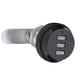 thumbnail image 1 of BR Archivador con contraseña, cerradura de leva, aleación de zinc antirrobo de 3 diales para vestidor, casillero, cajón, buzón, 30mm/1,18 pulgadas, negro, 1 of 4