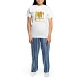 thumbnail image 4 of CafePress - Honeymoon Cabo San Lucas Women's Light Pajamas - Women's Short Sleeve Print T-Shirt and Pants Light Cotton Pajama Set, 4 of 7