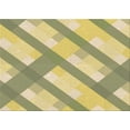 thumbnail image 1 of Ahgly Company Tapis Rectangulaire d'Intérieur Lavable en Machine Transitionnel en Laiton Vert, 7 Pieds x 9 Pieds, 1 of 7