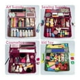 thumbnail image 5 of Glitter Pink & Craft Tool Storage Box, Stackable Carry Tackle Box, 5 of 5