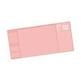 thumbnail image 2 of Water Padm Laptop Desk Padm Desk Blotter ,PU Leather Desk pads protector ,Office Desk Mat ,for Keyboard ,Desktop,Computer Pink, 2 of 8