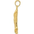 thumbnail image 3 of 14K Yellow Gold Torah With Star Of David Pendant (30 X 8) Made In Peru d1716, 3 of 6