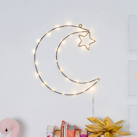 - Morgan Home Twinkle Moon Night Light