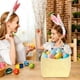 thumbnail image 1 of Bolsa De Tela Bolsa de lona amarilla con forma de conejito de Pascua, ideal como regalo para niños, ideal para la búsqueda de huevos de Pascua y recuerdos de fiesta (1 unidad). JASKFLY, 1 of 9