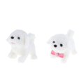 thumbnail image 1 of 2 Piezas De Perro De Peluche Eléctrico Robot Caminar Ladrar Cola Cachorro Regalo Para Bichon Sunnimix Cachorro Robot Electrónico, 1 of 7