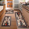 thumbnail image 2 of Kitchen Rugs Sets of 3 Non Slip Washable Kitchen Mats for Floor, Waterproof Kitchen Runner Rug, Floor Mat Carpet for Entryway, Laundry, Sink, Hallway, Bathroom, 2 of 12