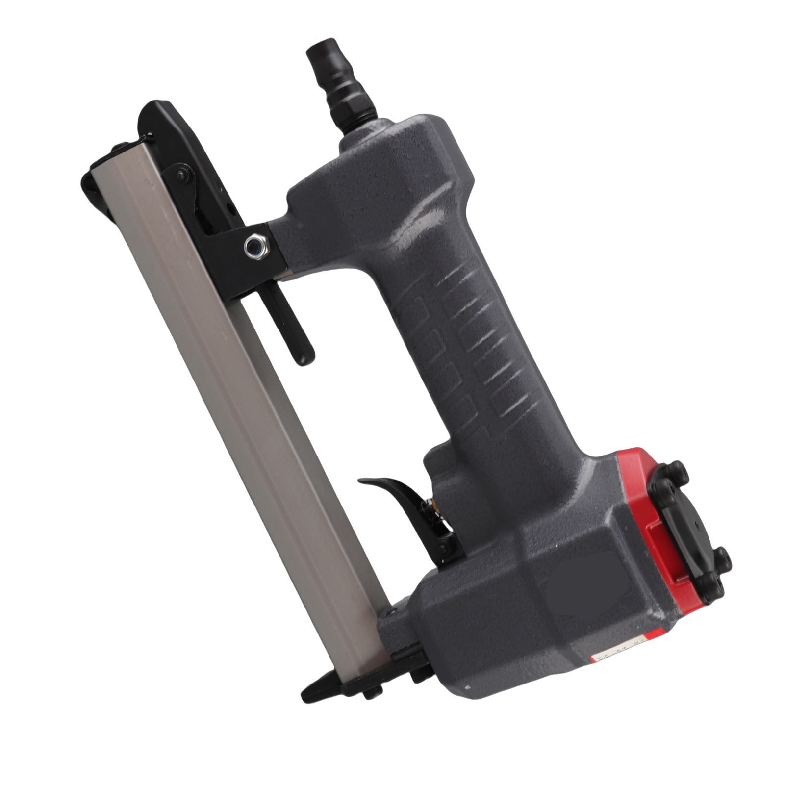 Rupoun Pneumatic Nailer U-Shape Air Nail Gun for Woodworking Flooring Roofing 100-Nail Capacity (0.24-0.51 inches / 6-13 mm)