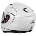 thumbnail image 3 of Castle Atom SV Modular Motorcycle Helmet Pearl White SM, 3 of 3