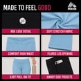 thumbnail image 4 of RBX Girls Stretch Flare Bell Bottom Leggings with Pockets for Yoga Dance and Play 2 Pack, 4 of 7