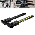thumbnail image 2 of Folding Handlebar Racing Bicycle Scooter Cycling Flat Bar Flat Handle Bar Part 660mm Yellow, 2 of 9