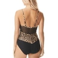 thumbnail image 3 of Coco Reef JAGUAR Sterling V-Neck Underwire One Piece Swimsuit, US 32C/D, 3 of 7
