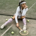 thumbnail image 6 of Naloa Cartoon Poodle Dog Thigh High Socks Extra Long Stretchy Sock Women Over Knee High Opaque Stocking Daily Wear, 6 of 6