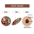 thumbnail image 7 of Mexican Couple Dance Wall Clock Colorful Fiesta 10-Inch Silent Wooden Wall Clock, Battery Operated (AA Batteries Not Included), Artistic Home Decor, 7 of 7