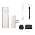 thumbnail image 3 of Mini micrófono inalámbrico Lavalier 2.4G Micrófono de solapa omnidireccional de 360 ° Reducció Abanopi Micrófono, 3 of 7