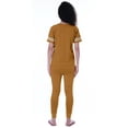 thumbnail image 4 of Moomaya Womens Plain Nightwear Set w/ Pyjama Cotton Sleepwear 2 Pcs Nightdresses, 4 of 7