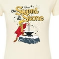 thumbnail image 3 of Disney - The Sword And The Stone - Original Logo - Juniors Fitted Graphic T-Shirt, 3 of 5