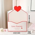 thumbnail image 3 of Valentine Envelope Boxes, Valentines Day Red Envelope Gift Box, Flower Wrapping Paper, Romantic Boxes for Gifts, Decorative Flower Box for Wedding Birthday Festival Party Decoration(Beige), 3 of 9