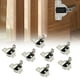 thumbnail image 1 of Bisagras para puertas de armario de acero inoxidable 304, 110 grados, con cierre automático, compactas, de 33 mm, para 130.11000.23 y 130.11000.22, 1 of 8