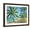 Brown Frame, variant on Art.com Tropical Beach - Mini Art Print by Todd Williams, 16" x 12"