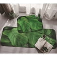 thumbnail image 3 of Kitchen Mat Home Entrance Green Leaves Doormat Hallway Bedroom Living Room Floor Carpet Balcony Bathroom Anti-Slip Long Rug, 3 of 6