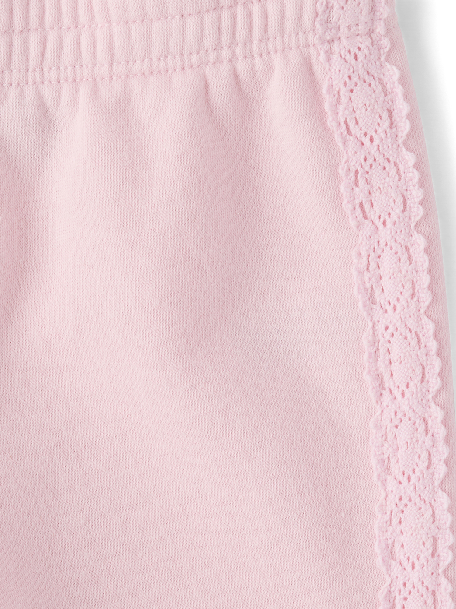 The Children's Place Toddler Girls Long Sleeve Crochet Fleece Set, 2-Piece, Sizes 12M-5T