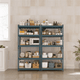 thumbnail image 2 of Renwick 12"W x 27.6"D x 59"H 5-Shelf Freestanding Shelves, Neptune Blue, 2 Count, 2 of 8