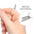 thumbnail image 3 of FUTUREORYY 2Ud Anillo Soporte Ajustable Plateado Para Preciosas Herramienta De Exhibición De Joyas, 3 of 8