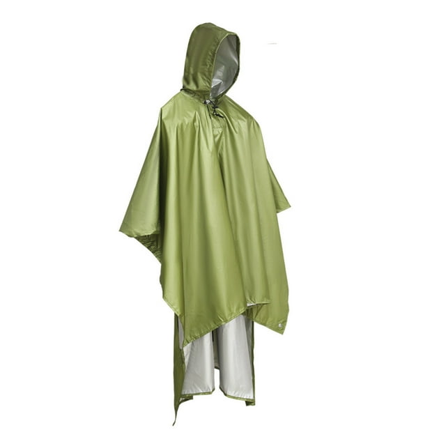 DPTALR Manteau de Pluie Léger Réutilisable avec Capuche pour Activités Extérieures