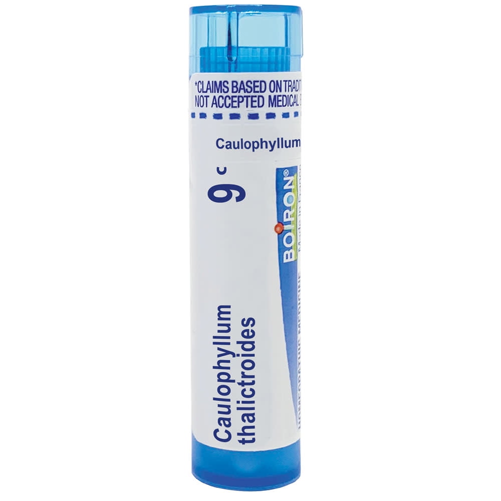 Boiron Caulophyllum Thalictroides 9C, Homeopathic Medicine for Menstrual Cramps, 80 Pellets