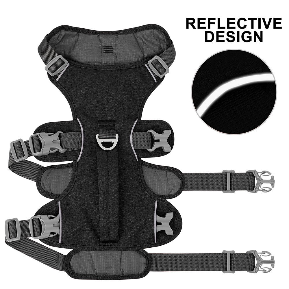 Pet Artist No Pull Dog Harness Escape Proof Reflective Adjustable Sport Vest with Handle