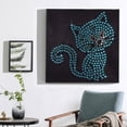 thumbnail image 2 of Rongfmy DIY 5D Fluorescent Rhinestone Kits Cat 25x25cm, 2 of 9