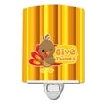 thumbnail image 1 of Carolines Treasures BB7115CNL Thanksgiving Turkey Give Thanks Ceramic Night Light, 1 of 1