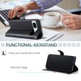 thumbnail image 3 of Google Pixel 7A 5G Case,Wallet Pu Leather Flip Cover Card Holder Magnetic Stand, 3 of 5