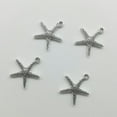thumbnail image 3 of U8MO 8/20/50pc starfish antique silver charms pendants jewelry DIY accs 20*18mm-8pcs, 3 of 8